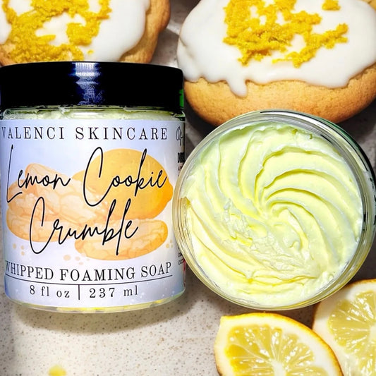 Lemon Cookie Crumble Whipped Foaming Soap