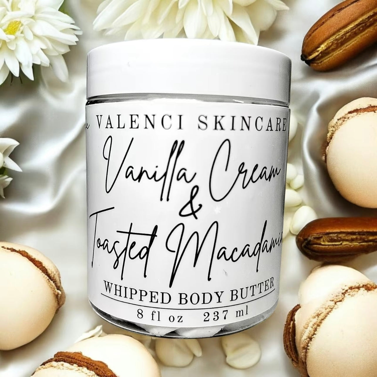 "Vanilla Cream & Toasted Macadamia" Whipped Body Butter