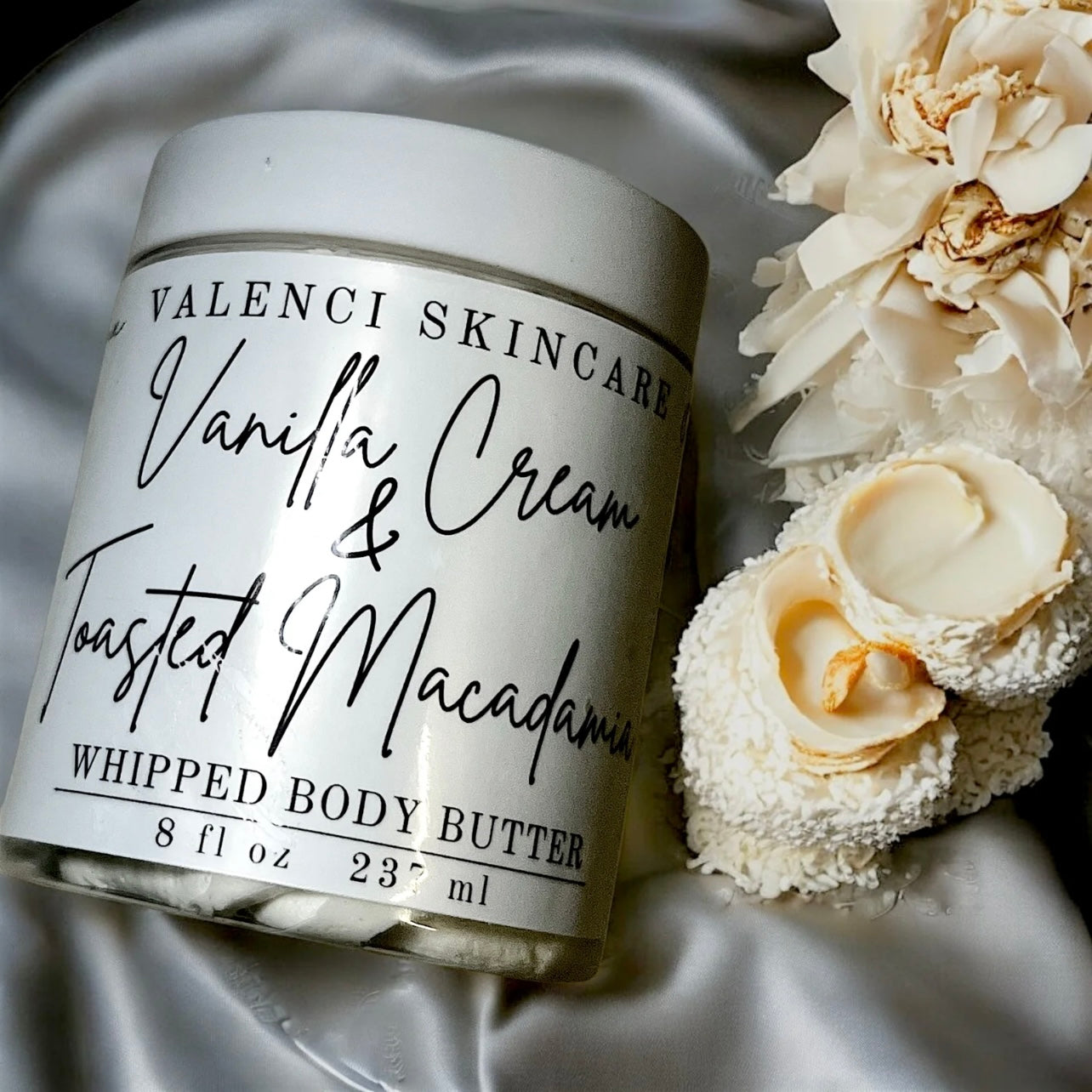 "Vanilla Cream & Toasted Macadamia" Whipped Body Butter