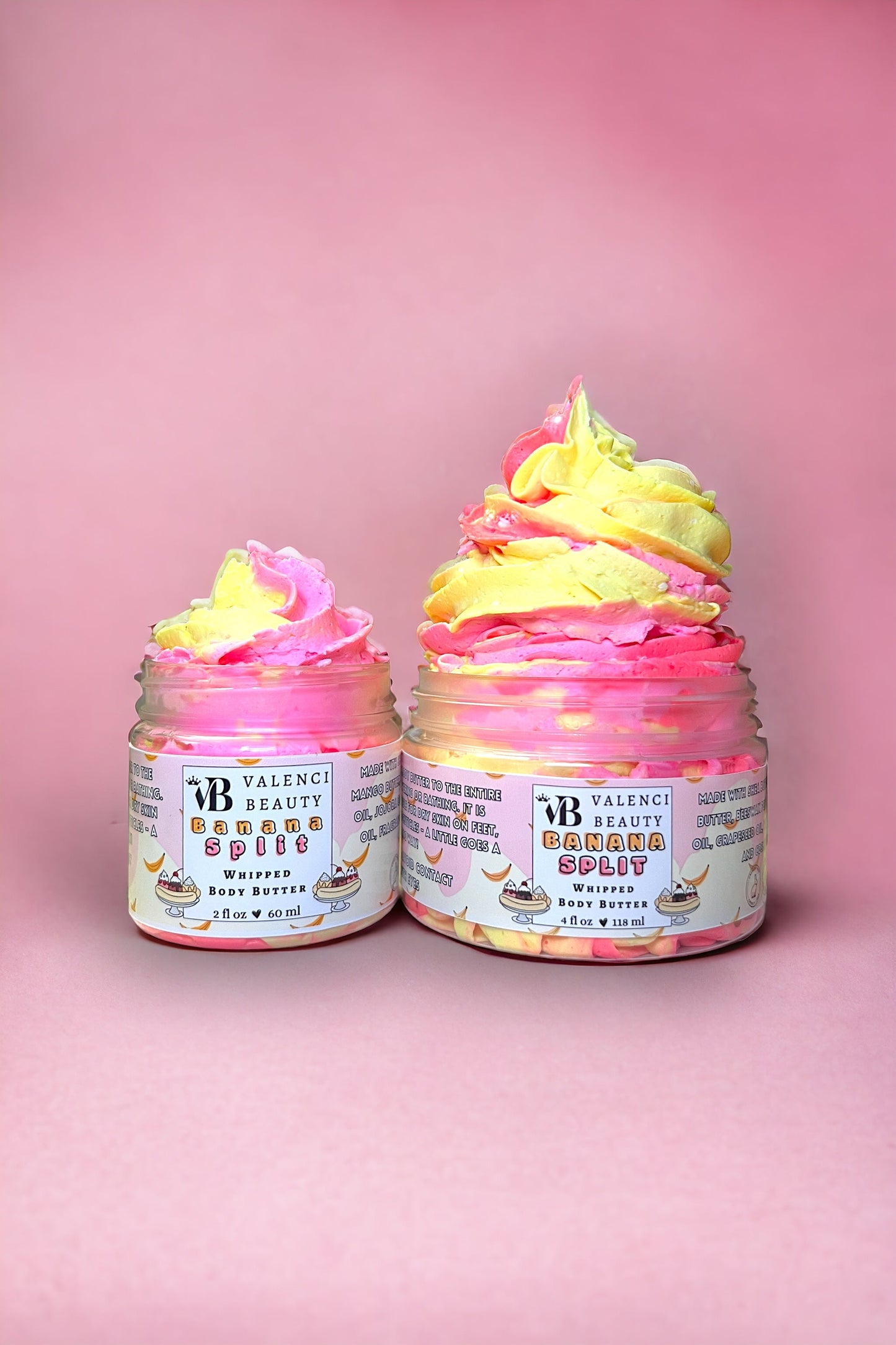 10 / Wholesale Banana Split" Whipped Body Butter