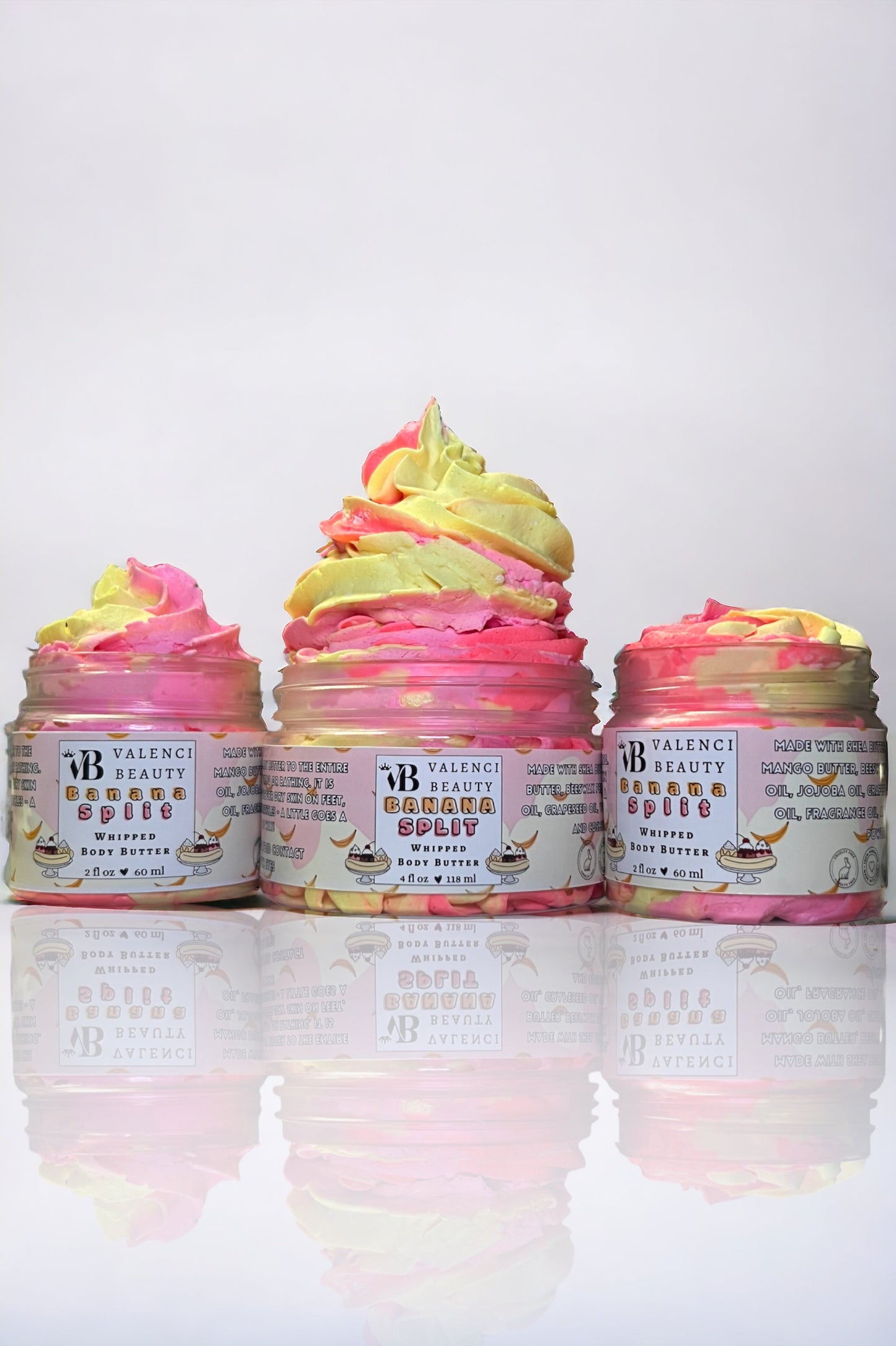 10 / Wholesale Banana Split" Whipped Body Butter