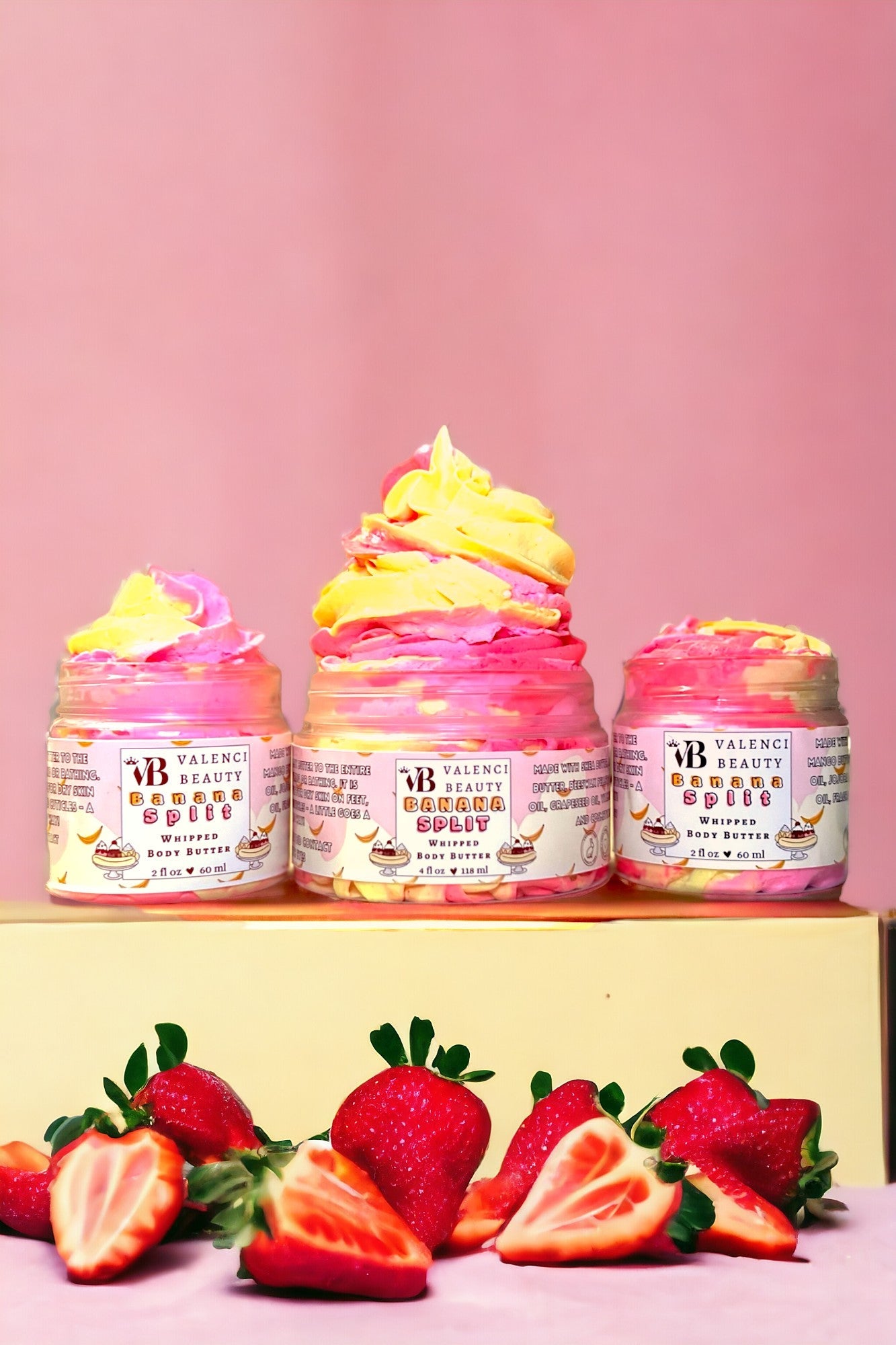 10 / Wholesale Banana Split" Whipped Body Butter