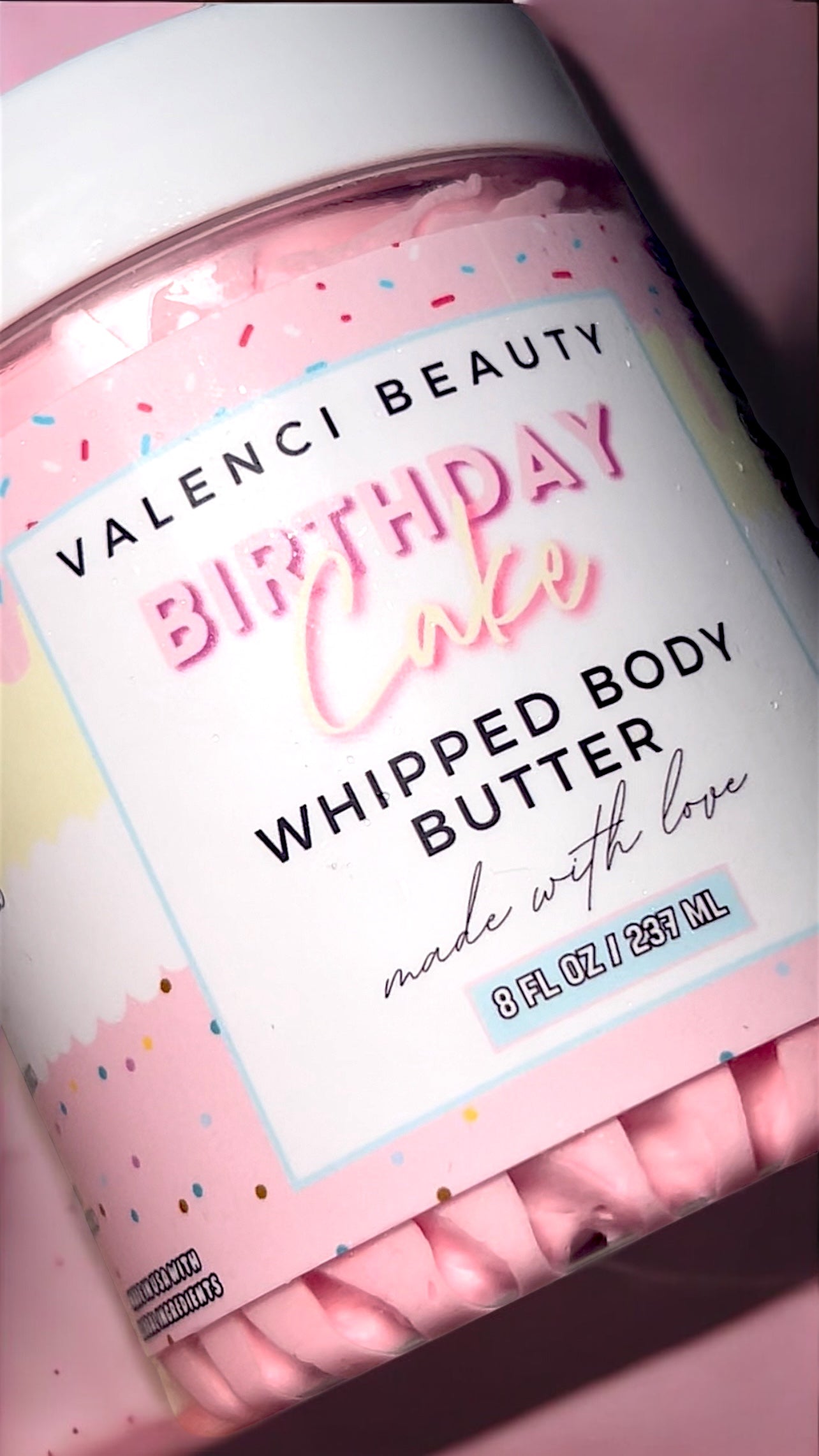 "Birthday Cake" Whipped Body Butter