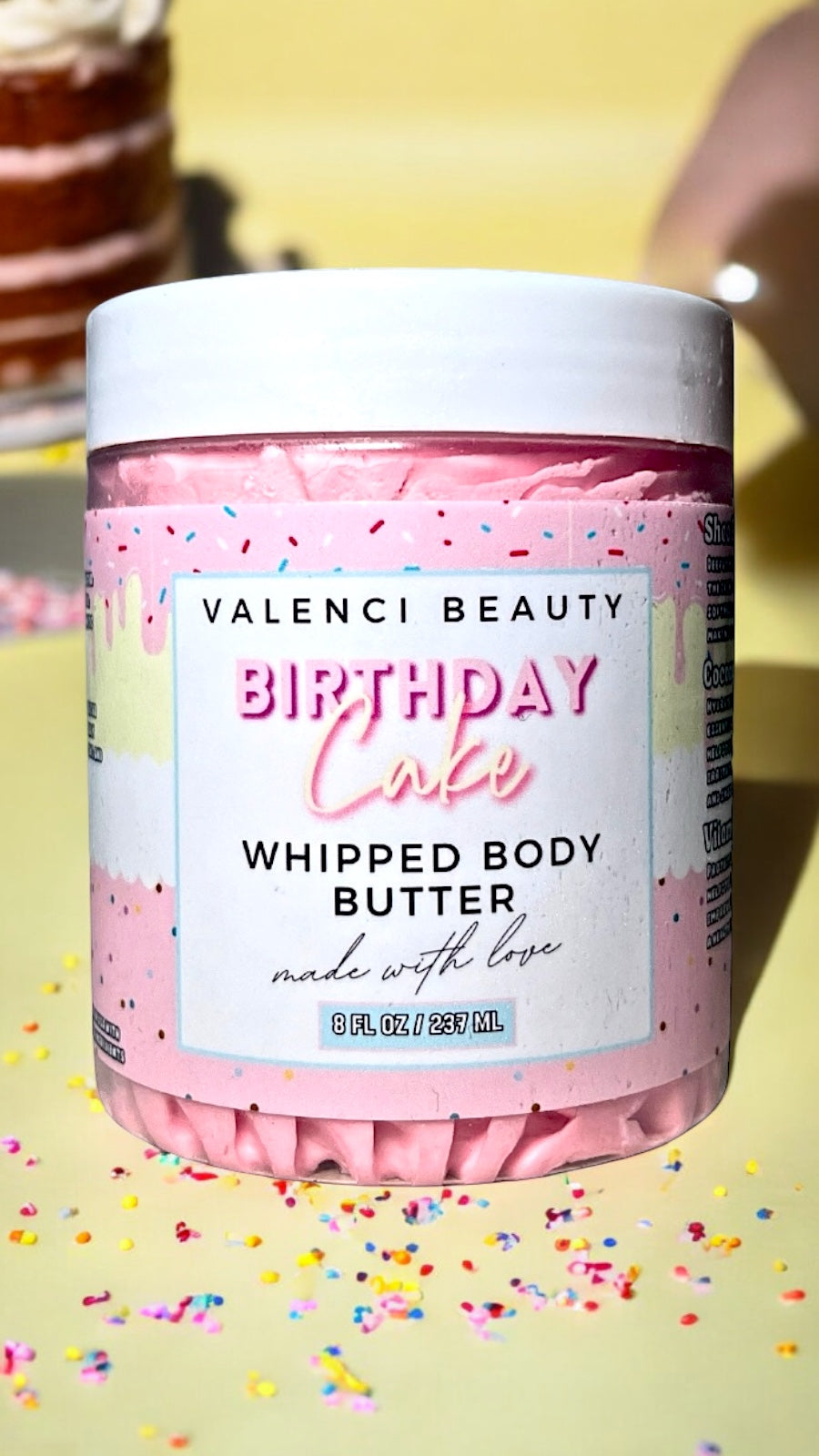 "Birthday Cake" Whipped Body Butter