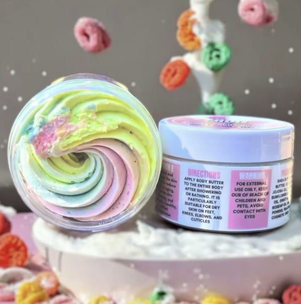 10 / Wholesale Fruit Loops" Whipped Body Butter