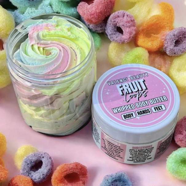 10 / Wholesale Fruit Loops" Whipped Body Butter